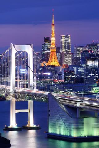 東京タワーの夜景 Iphone壁紙ギャラリー