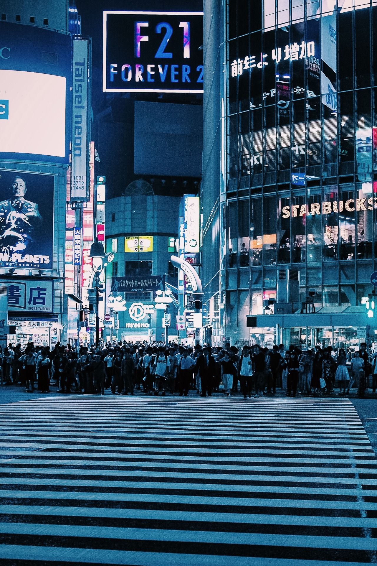 夜の渋谷 Iphone壁紙ギャラリー