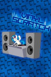 Vinyl Scratch iPhone Wallpaper