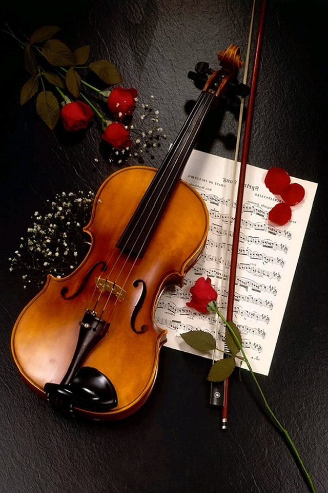 バイオリン おしゃれで優雅なiphone壁紙 Iphone壁紙ギャラリー