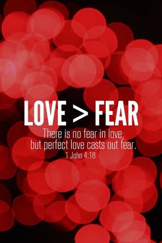 LOVE > FEAR