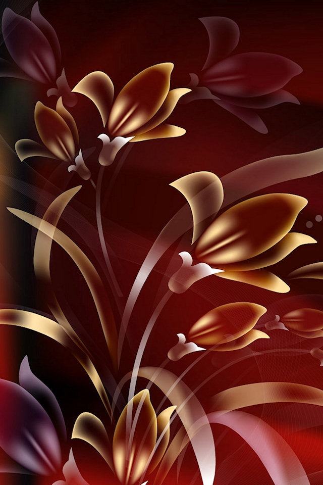 紅い花の壁紙 640 960 Iphone4用のオシャレでかわいい壁紙画像集 可愛く変身 Iphone壁紙ギャラリー