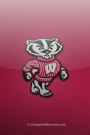 iPhone壁紙Wisconsin Badgers …