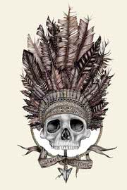 Native american skull