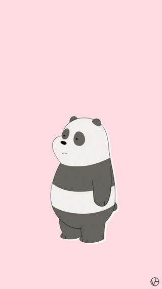 かわいいパンダのイラスト Iphone12 スマホ壁紙 待受画像ギャラリー