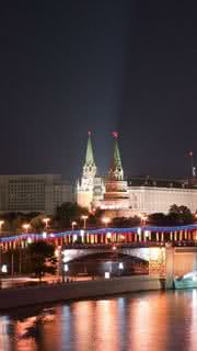 モスクワの夜景