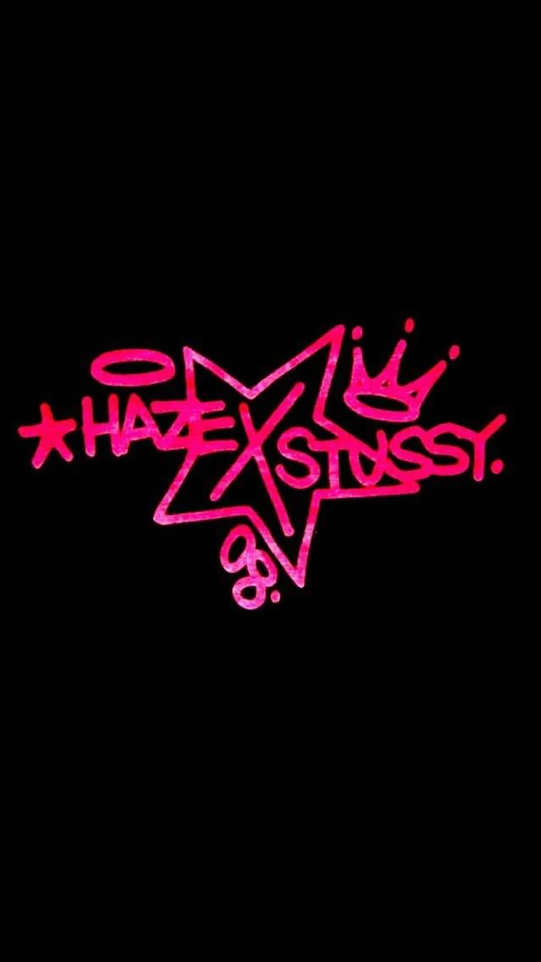 STUSSY（ステューシー） - ピンク／ブラック | iPhone12,スマホ壁紙/待受画像ギャラリー