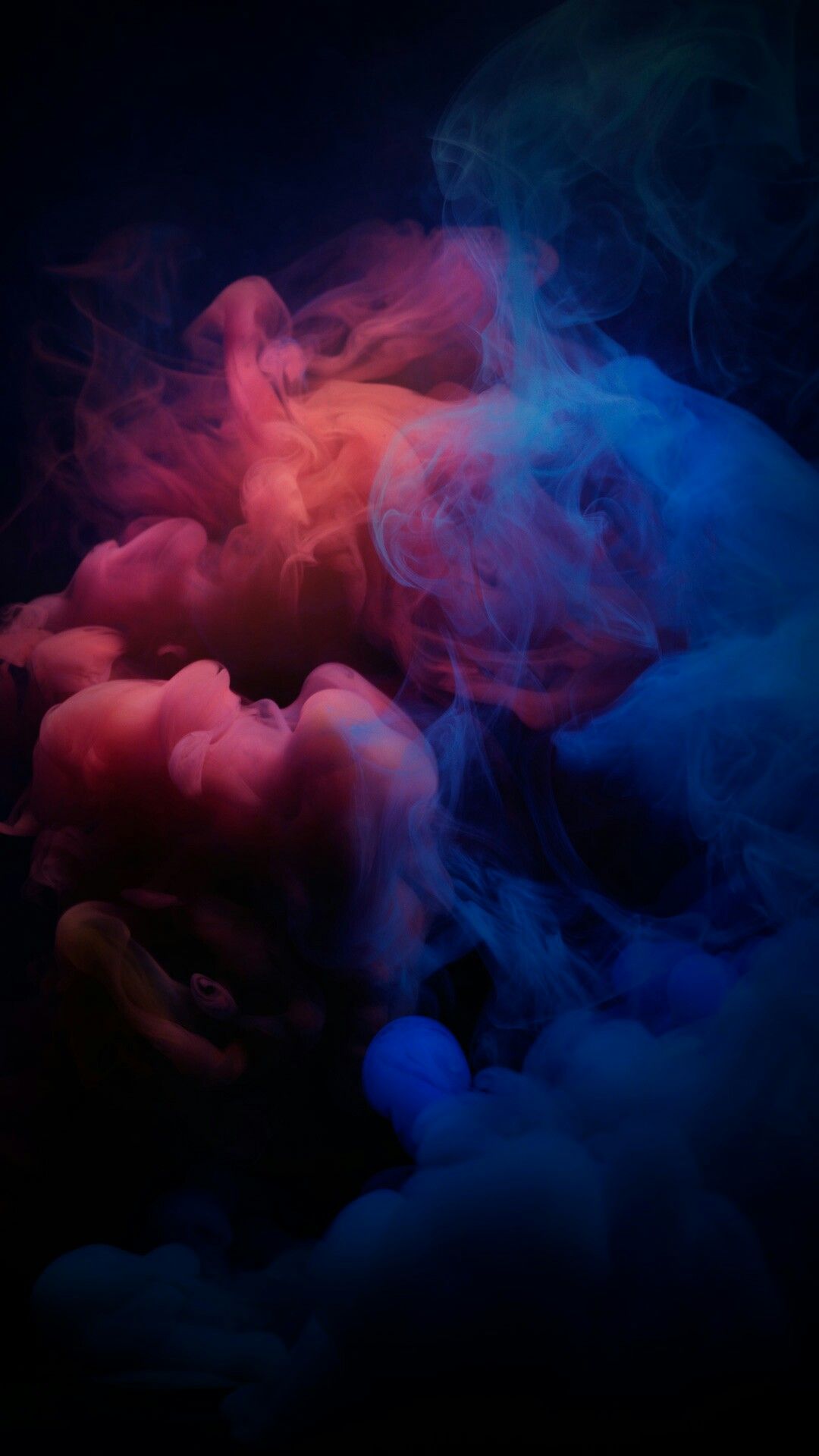 Blue Red Smoke Iphone12 スマホ壁紙 待受画像ギャラリー