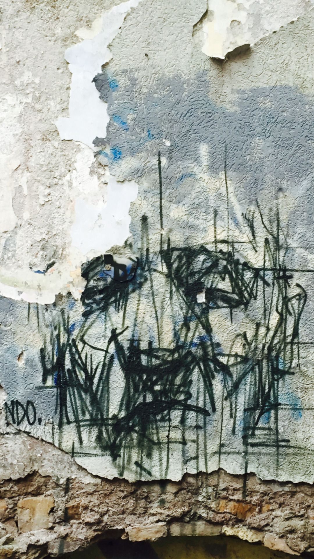 廃墟のストリートアート バンクシー Iphone12 スマホ壁紙 待受画像ギャラリー