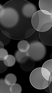 Grey Abstract Circles iPhone X Wallpaper