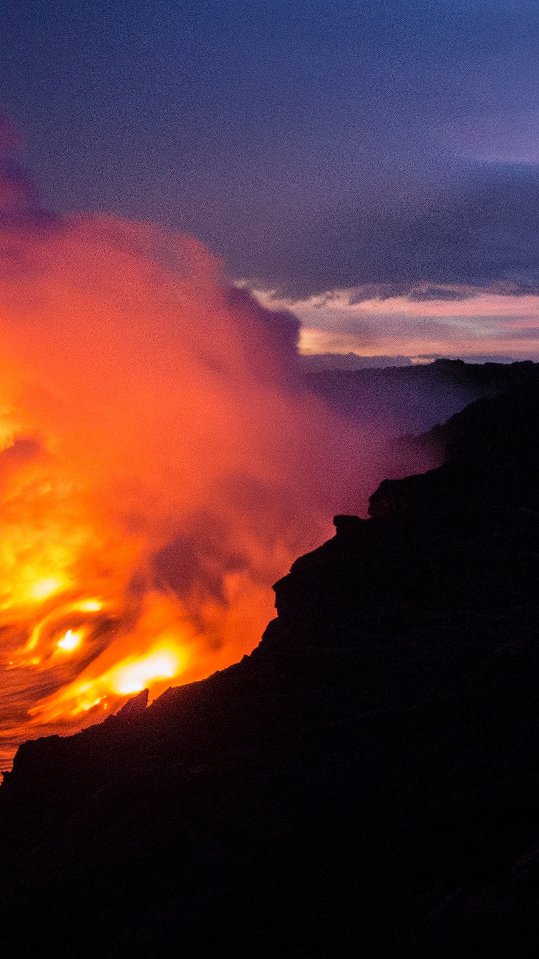 キラウエア火山 Iphone12 スマホ壁紙 待受画像ギャラリー