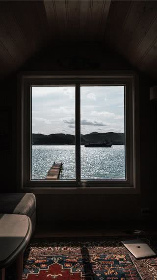 海の見える窓