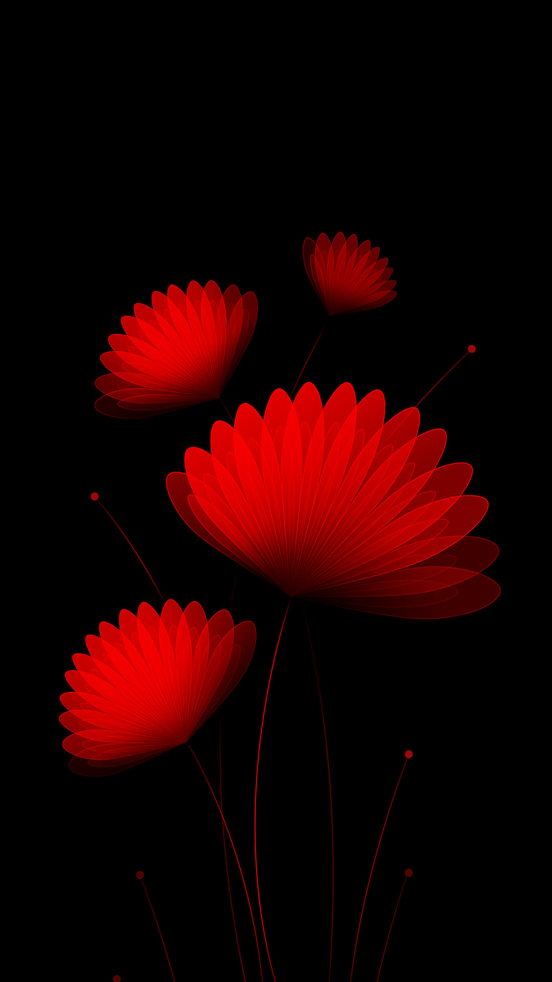 赤い花 Iphone12 スマホ壁紙 待受画像ギャラリー