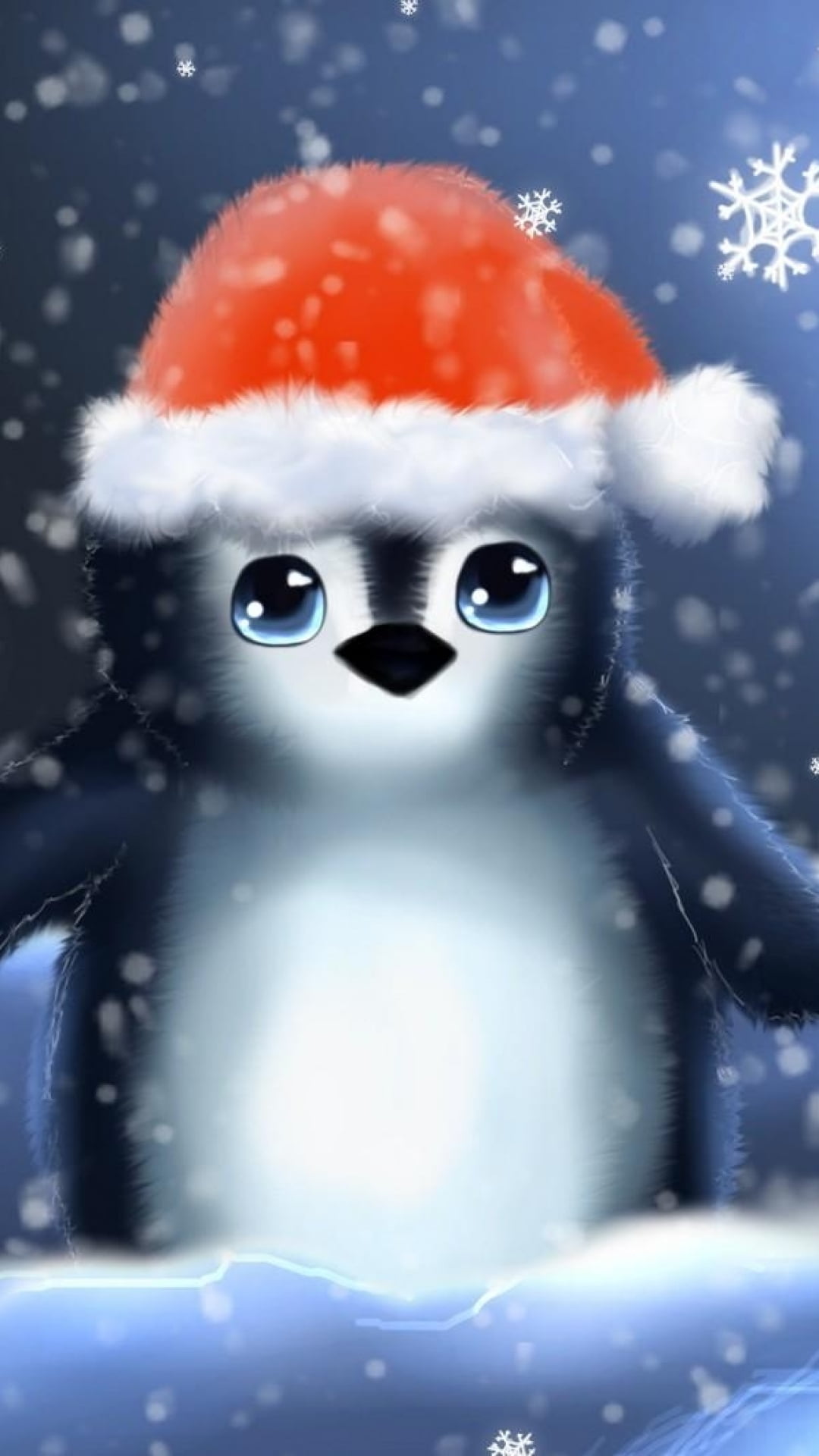ペンギンのクリスマス Iphone12 スマホ壁紙 待受画像ギャラリー