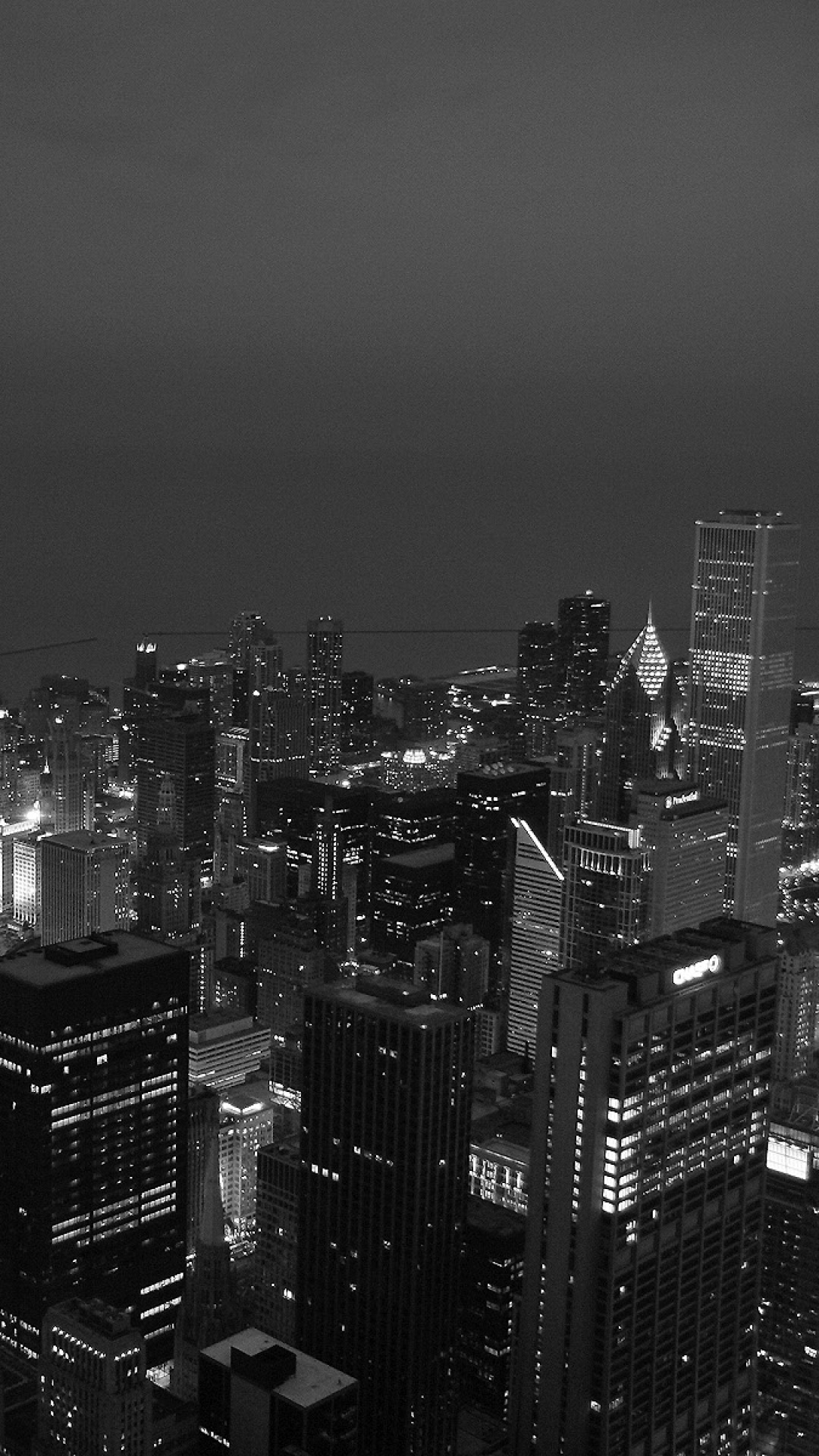 世界の風景 シカゴの夜景 Iphone12 スマホ壁紙 待受画像ギャラリー