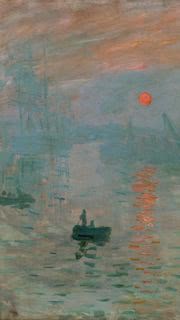 クロード・モネの絵画「印象・日の出」