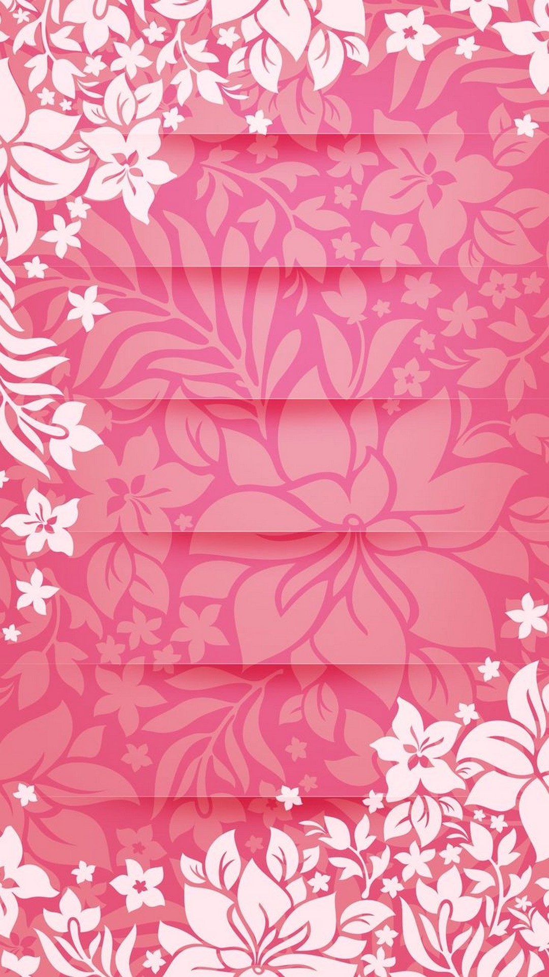 かわいいピンクの花柄 Iphone13 スマホ壁紙 待受画像ギャラリー