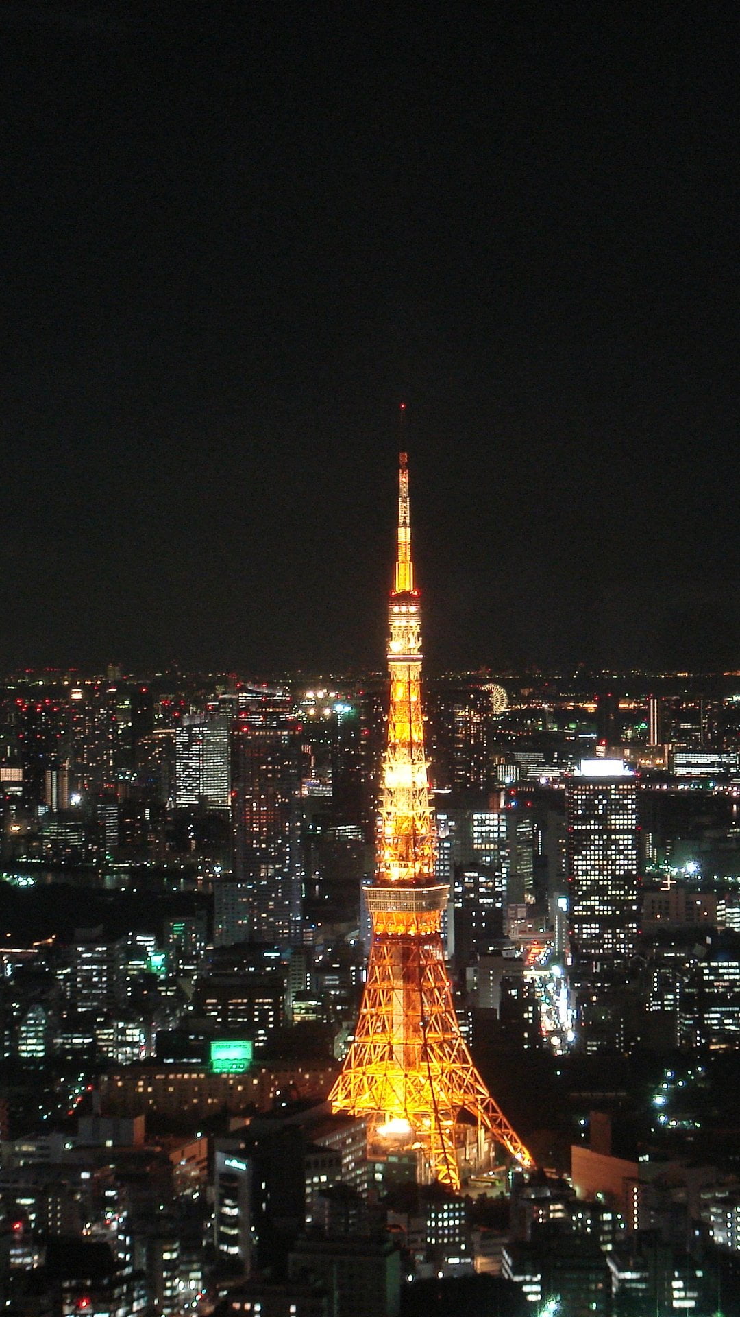 東京タワーの夜景 Iphone13 スマホ壁紙 待受画像ギャラリー