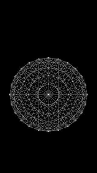 【新着11位】幾何学模様 - ブラック