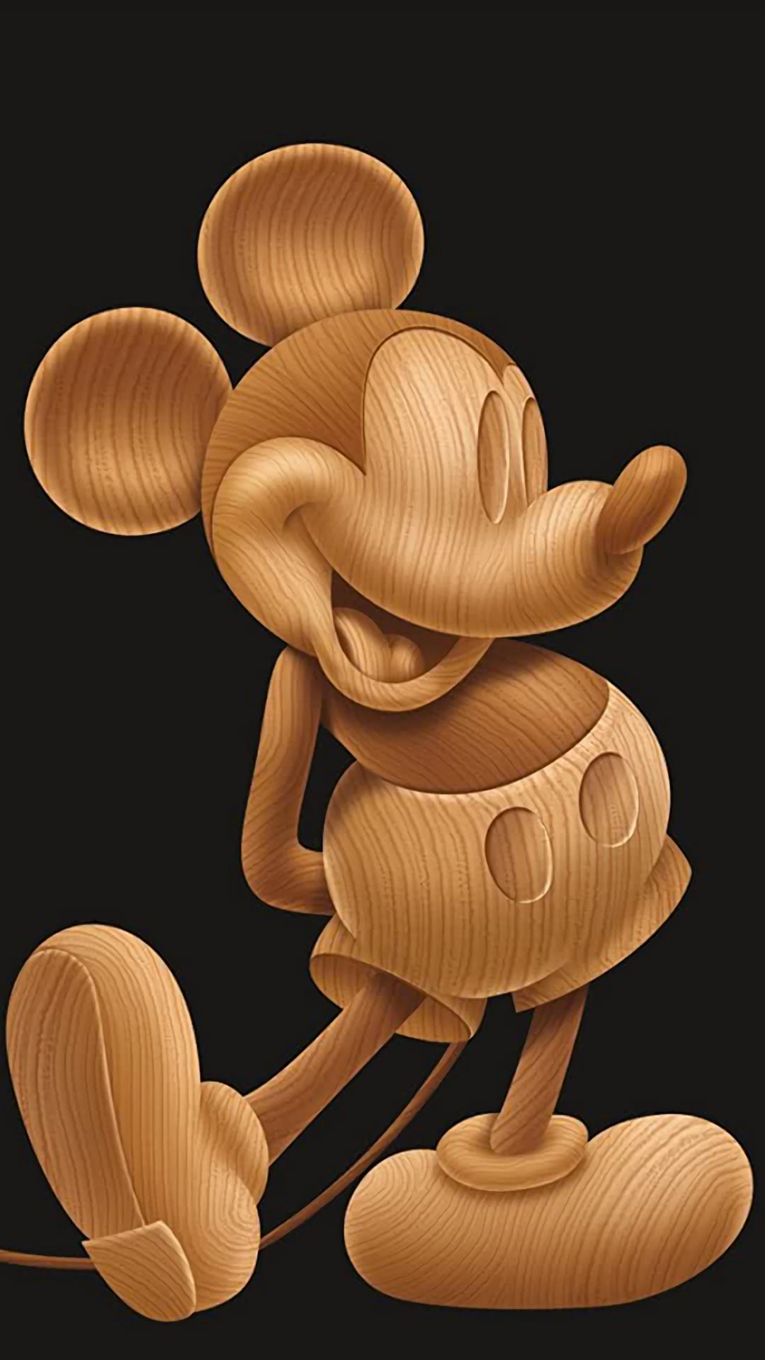 木彫りのミッキーマウス Iphone13 スマホ壁紙 待受画像ギャラリー