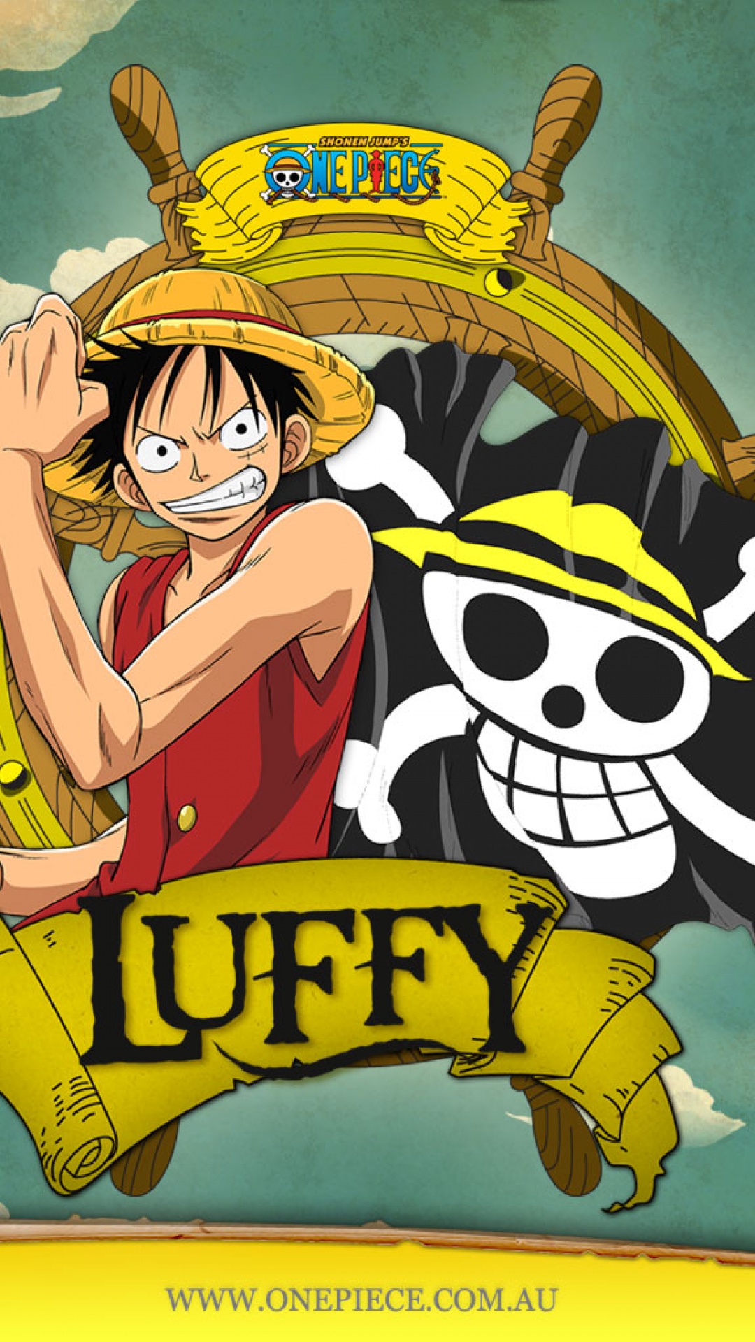 ルフィ One Piece ワンピース Iphone13 スマホ壁紙 待受画像ギャラリー