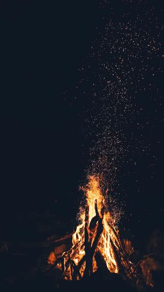 焚き火