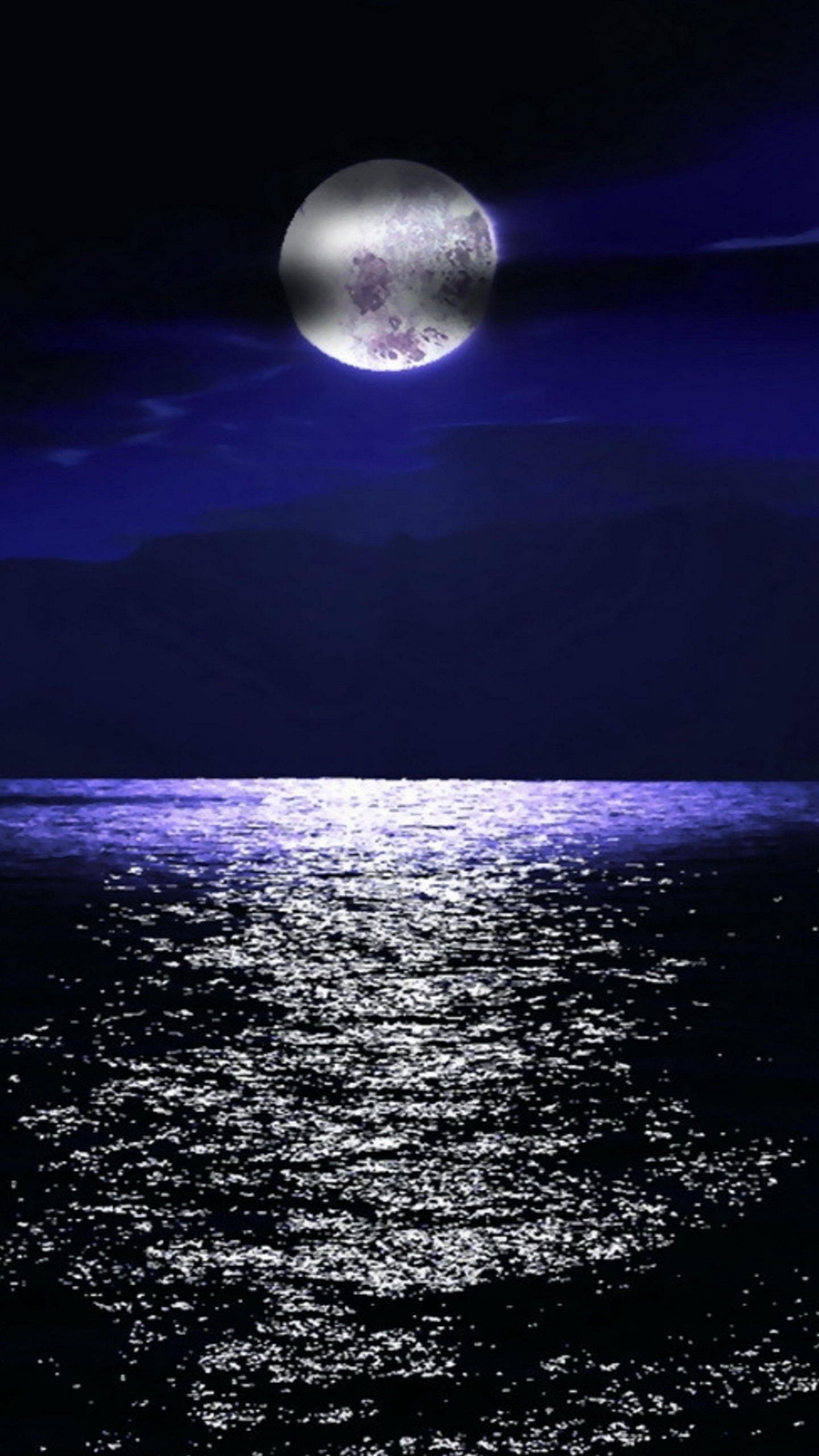 満月と海 Iphone14 スマホ壁紙 待受画像ギャラリー