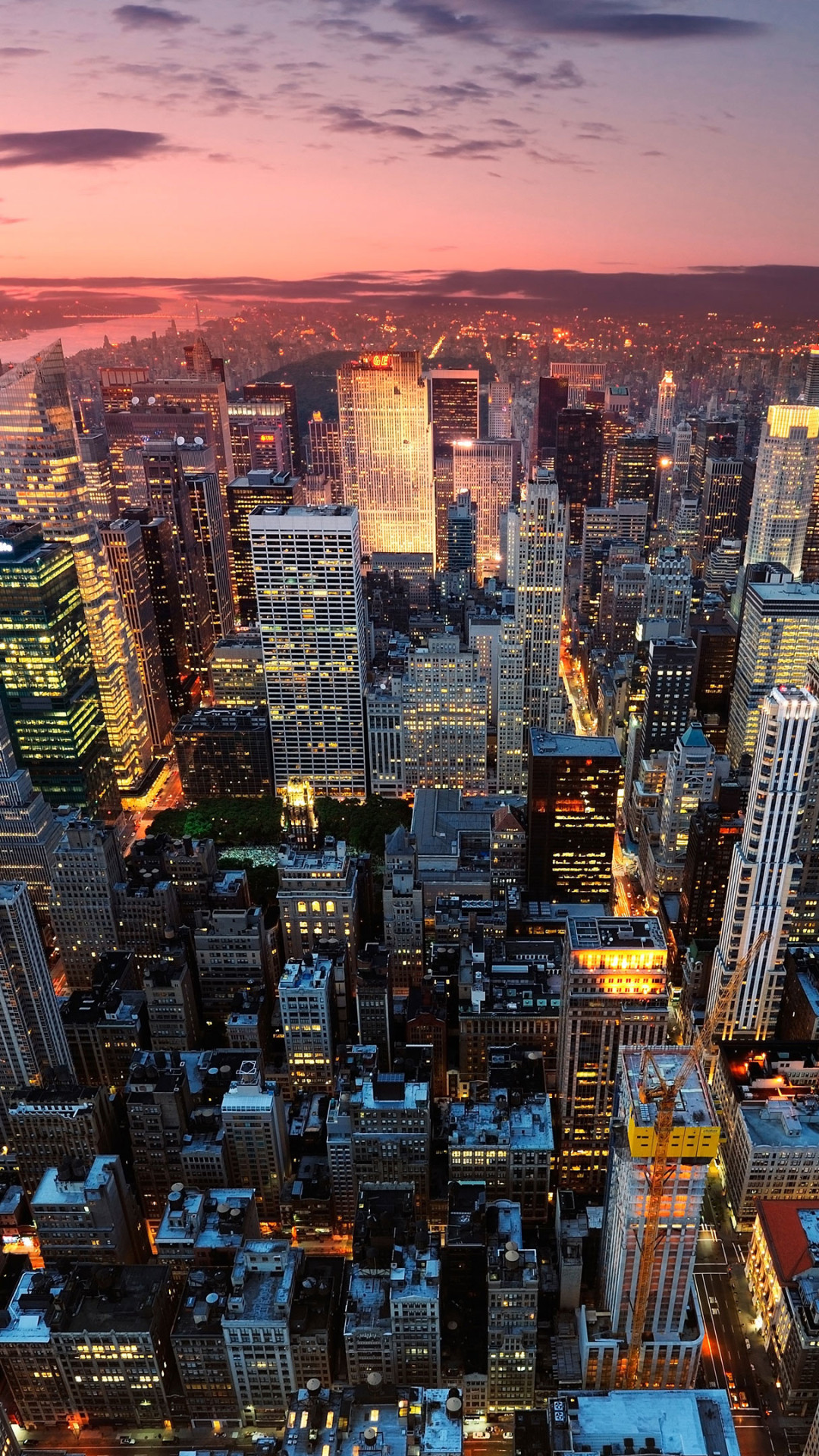 ニューヨークの夜景 | iPhone14,スマホ壁紙/待受画像ギャラリー