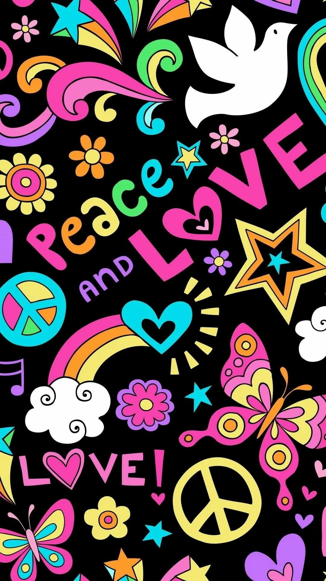 Love Peace Iphone14 スマホ壁紙 待受画像ギャラリー