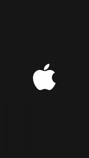 Apple モノクロのロゴ