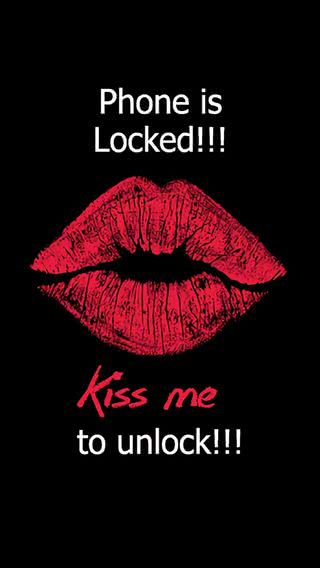 Kiss me to unlock! | ロック画面用