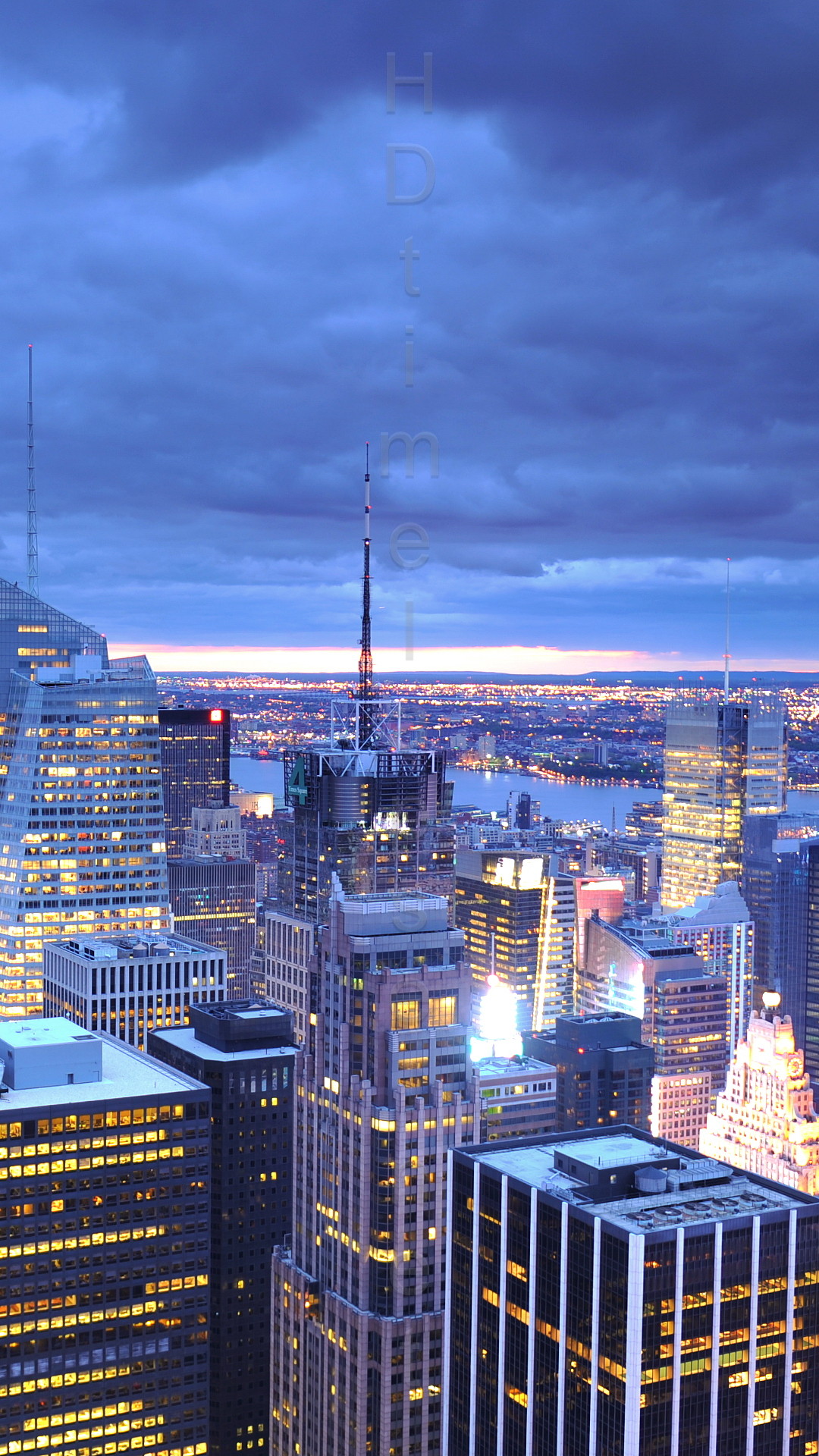 マンハッタンの夜景 世界の風景 Iphone14 スマホ壁紙 待受画像ギャラリー