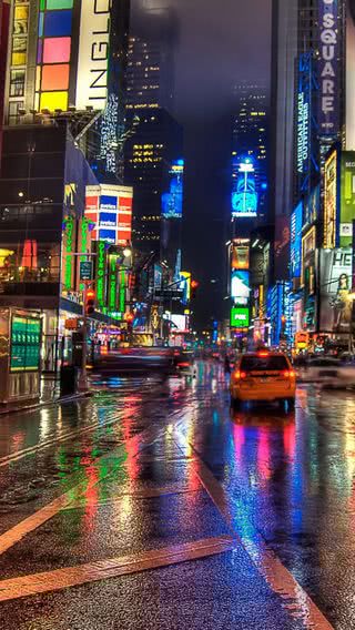 【26位】ニューヨーク タイムズスクエアの夜景