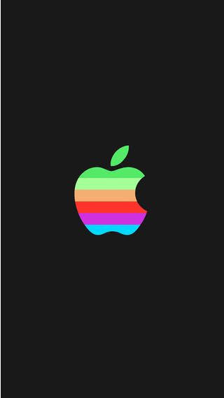 【新着1位】Apple - レインボーロゴ