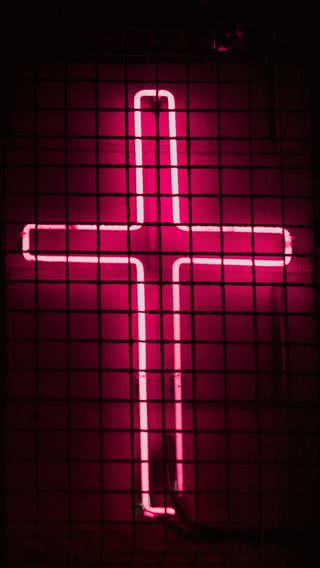 ネオン - 十字架