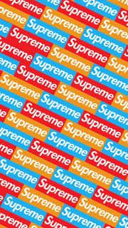 Supreme | ブランドロゴのiPhone壁紙