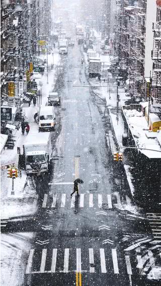 冬のニューヨーク