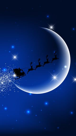 【2位】サンタクロース|クリスマスのiPhone壁紙