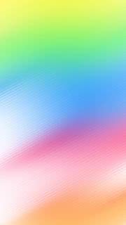 【スマホ壁紙】パステルカラーの虹色グラデーション