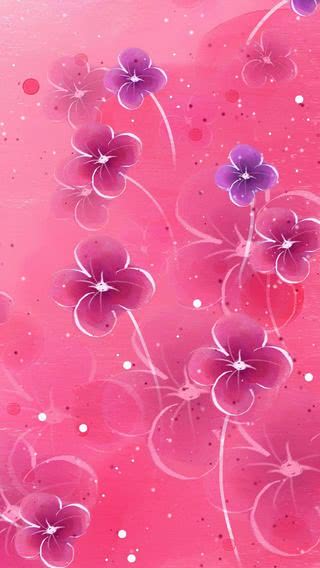 【51位】花柄 - ピンク