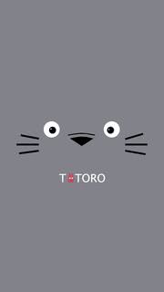 【ジブリ壁紙】トトロのお洒落なiPhone壁紙