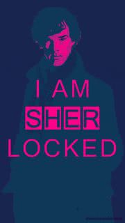 SHER LOCKED | SHERLOCK（シャーロック）のiPhone壁紙