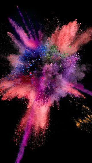 色の爆発