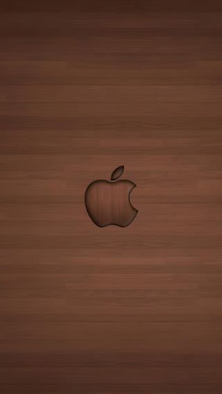 【90位】Apple - 木目調