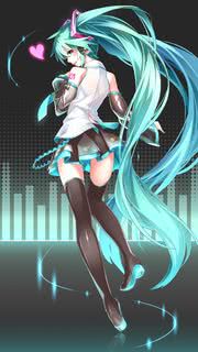 初音ミク | ボカロのiPhone7壁紙