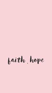 faith hope