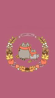 Pusheen  (秋Ver）| かわいいネコのキャラクター