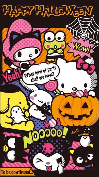 【12位】サンリオハロウィン|ハロウィンのiPhone壁紙