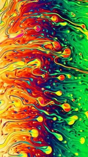 Abstract Liquid iPhone X Wallpaper