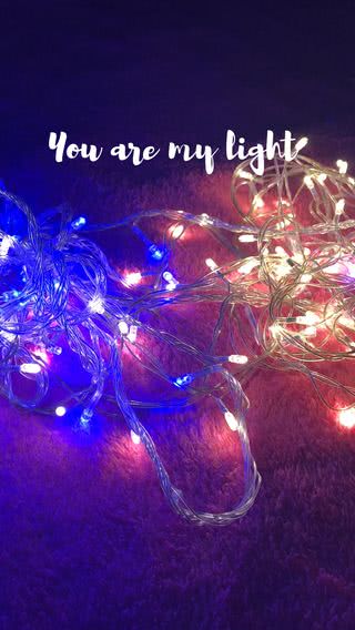 You are my light